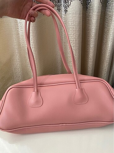Pembe kadın kol çantası #çanta