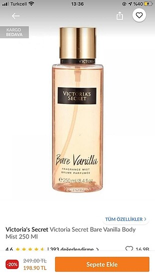 Victoria secret bare vanilla