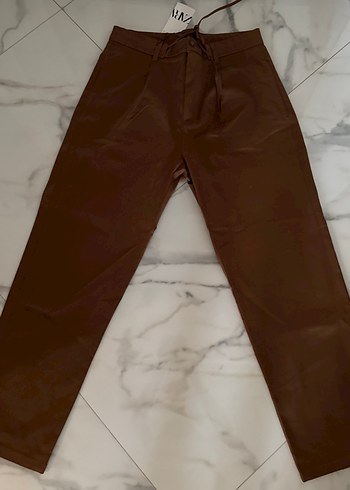 Kahverengi Pantolon erkek bel cm boy 110