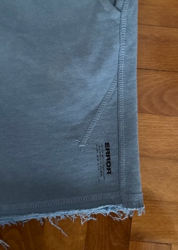 s Beden gri Renk Gri Erkek Denim Eşofman Altı