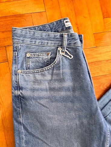 Bershka Berchka kot pantolon erkek bel çevresi 80 cm basen 112 paça geni