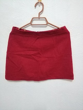 Zara Kırmızı mini etek