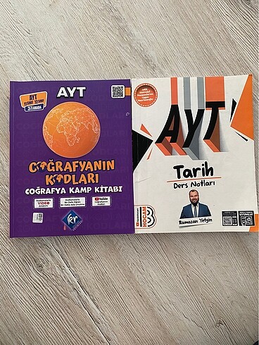 Ayt Coğrafya ve Tarih kitabı