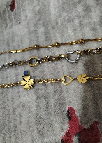 Accessorize Altın renkli çelik kadın Bileklik