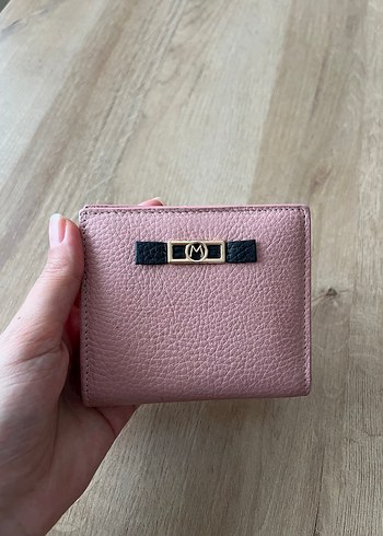 Matmazel Pembe Deri Kadin Cuzdan