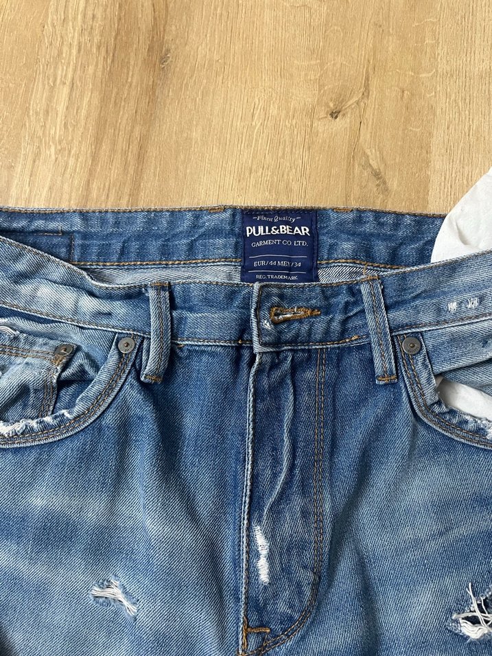 PULL AND BEAR YIRTIK DETAY JEAN - Görsel 2