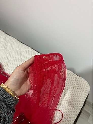 KIRMIZI HELEN ABİYE - Görsel 7