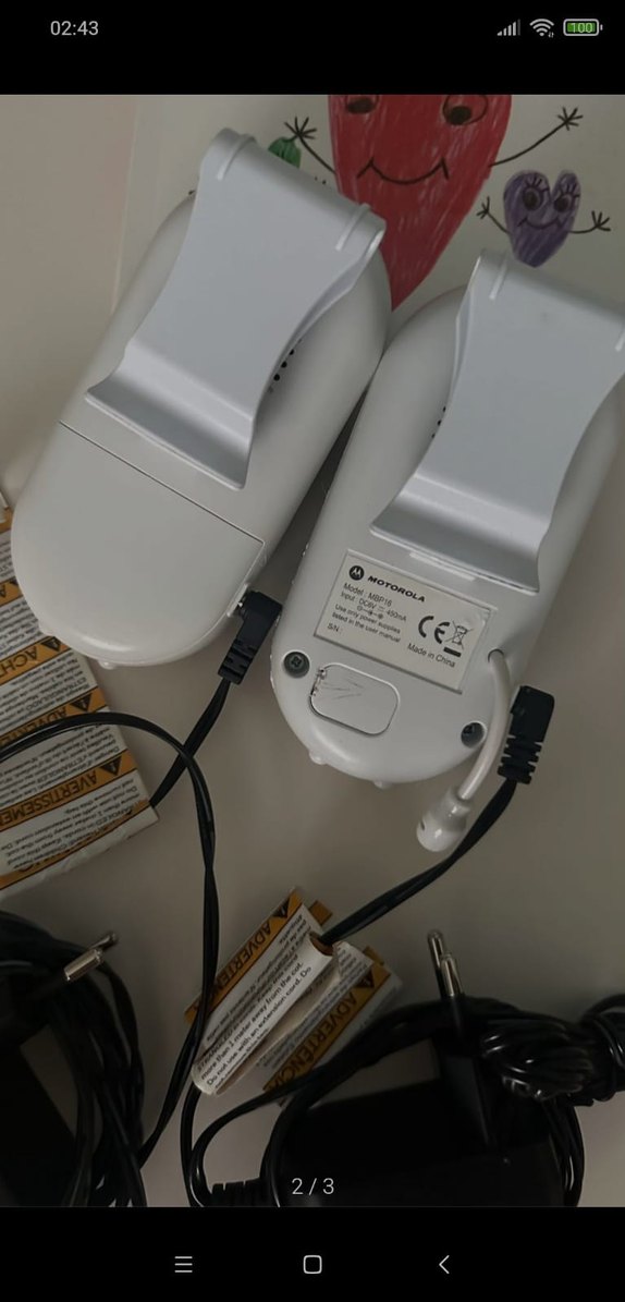 Motorola Bebek Monitörü ve Kamera Seti Gri - Görsel 3