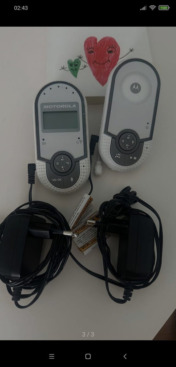 Motorola Bebek Monitörü ve Kamera Seti Gri - Görsel 2