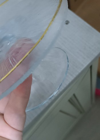 Renkli Cam Kapaklı Fanus,kutulu - Görsel 3