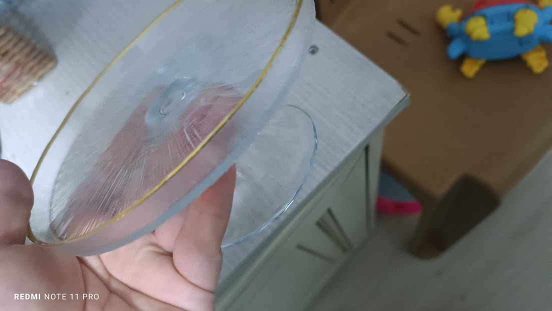 Renkli Cam Kapaklı Fanus,kutulu - Görsel 3