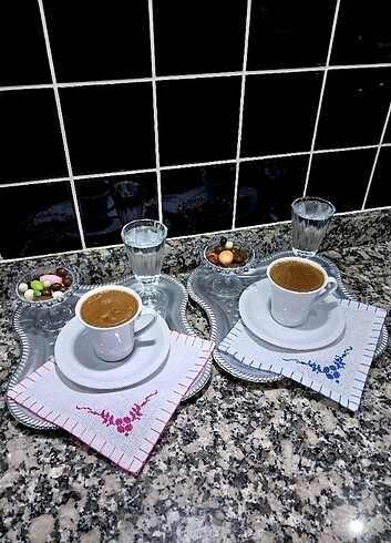 Beden çeşitli Renk Sunum Kokteyl peçetesi