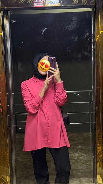 Defacto Pembe tunik