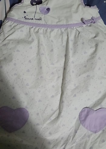 Mor Kalp Desenli Bebek Uyku Tulumu - Görsel 3