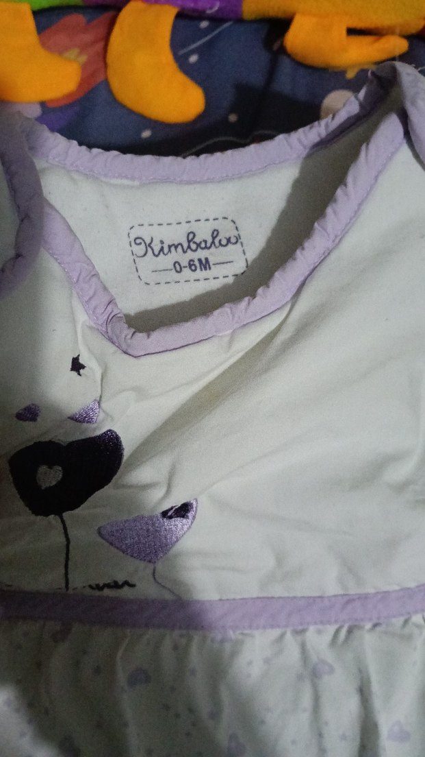 Mor Kalp Desenli Bebek Uyku Tulumu - Görsel 2