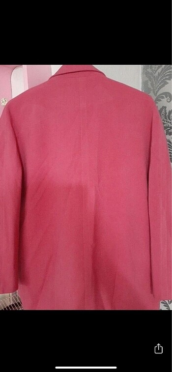 m Beden Pembe oversize ceket