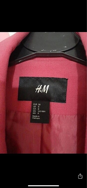m Beden pembe Renk Pembe oversize ceket