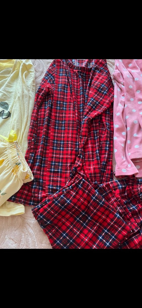 Pembe Puantiyeli Kız Pijama Takımı - Görsel 2