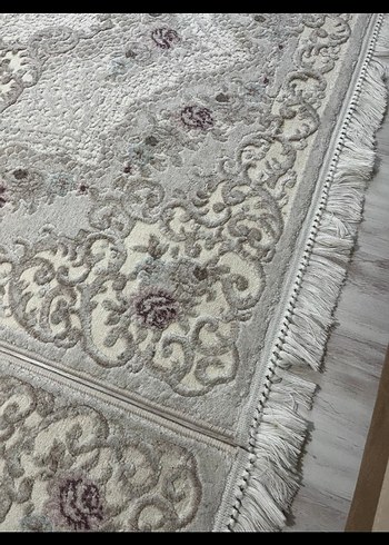 Gri Nakışlı Klasik Halı - Görsel 4