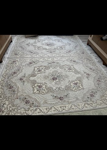 Gri Nakışlı Klasik Halı - Görsel 2
