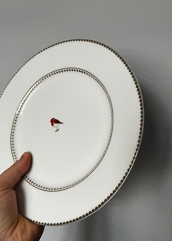 Pip studio beyaz Kuş Desenli Tabak - Görsel 7
