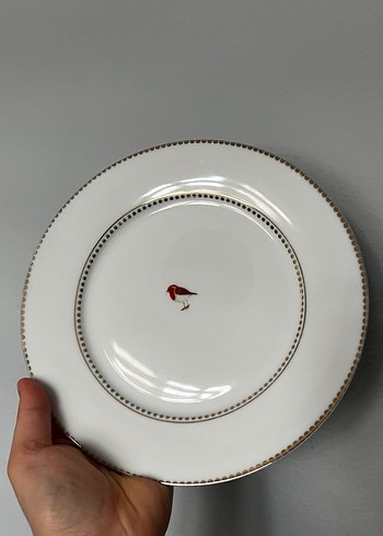 Pip studio beyaz Kuş Desenli Tabak - Görsel 5