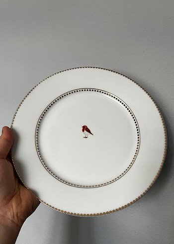 Pip studio beyaz Kuş Desenli Tabak - Görsel 4