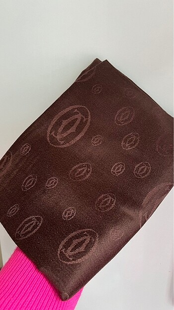 Gucci cartier bvlgari kaşmir ipek şallar - Görsel 3