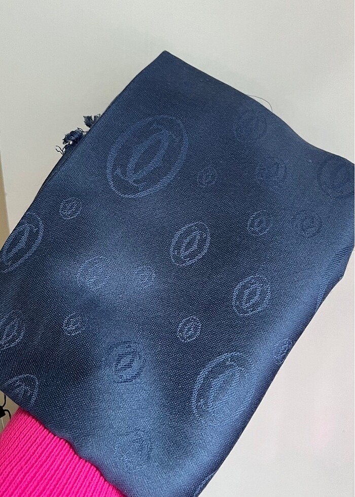 Gucci cartier bvlgari kaşmir ipek şallar - Görsel 4