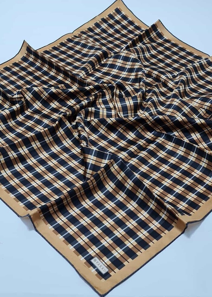 Vakko Twil ipek eşarp - Görsel 3