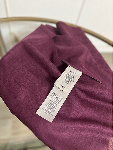 Gucci ithal a kalite yün ipek şal - Görsel 11