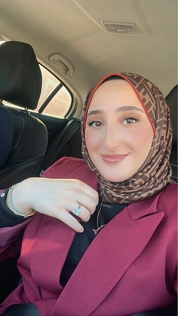 Fendi ithal a kalite yün ipek şal - Görsel 8