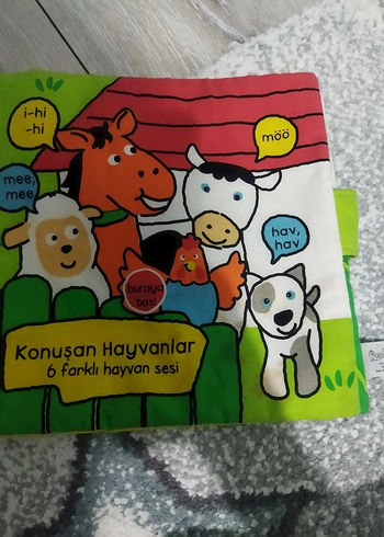 Konuşan Hayvanlar Sesli Çocuk Kitabı