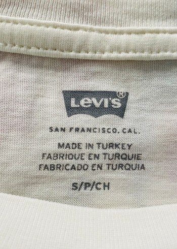Levis Beyaz Baskılı Tişört - Görsel 4