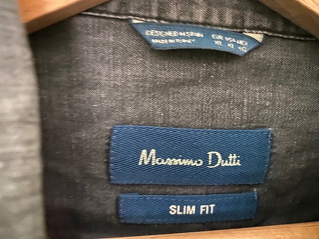 xl Beden gri Renk Massimo Dutti gömlek