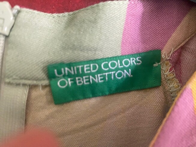 s Beden çeşitli Renk Benetton elbise