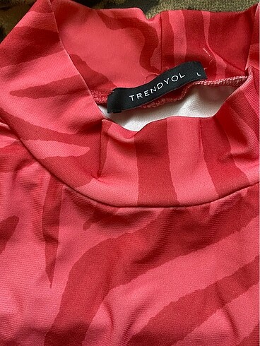 Trendyol & Milla Pembe zebra bluz