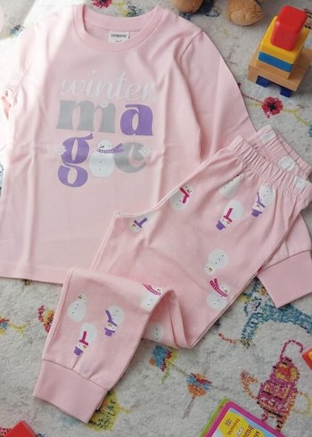 Rolypoly Kız Çocuk Pembe Pijama Takımı - Görsel 7