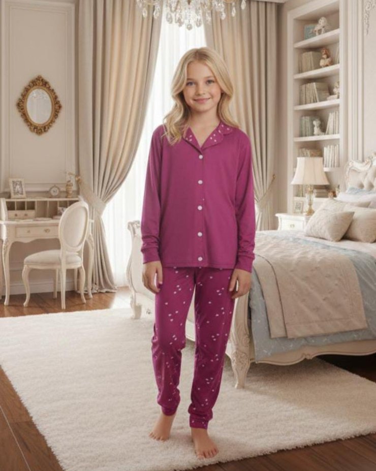 Pembe Kız Eşofman Takımı - Görsel 3