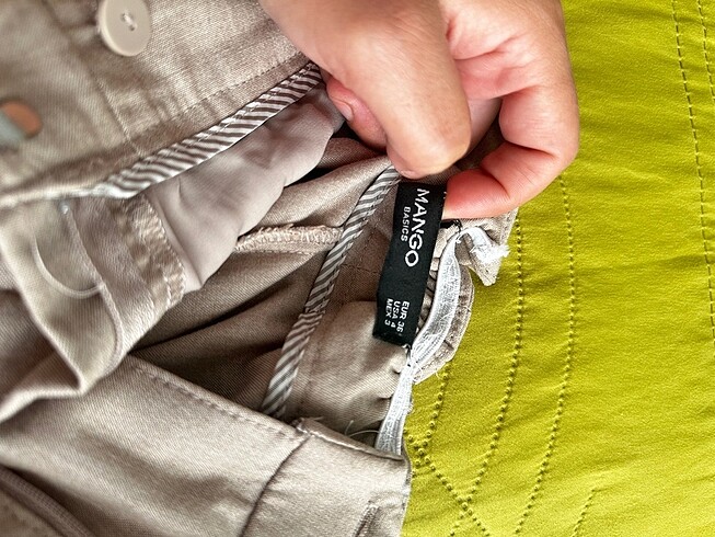 36 Beden Mango kumaş pantalon