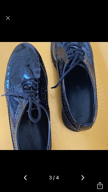 36 Beden Mudo oxford loafer bayan ayakkabı