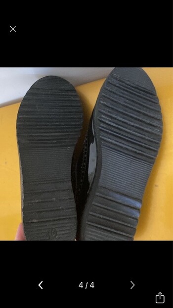 36 Beden siyah Renk Mudo oxford loafer bayan ayakkabı