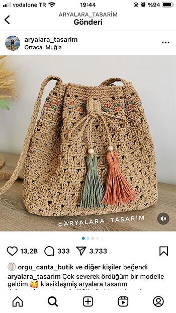 Zara El emeği göz nuru çantalar