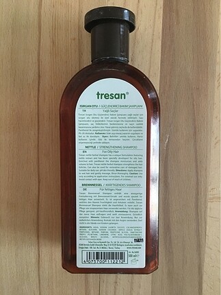 Diğer Tresan bitkisel ısırgan otlu güçlendirici şampuan