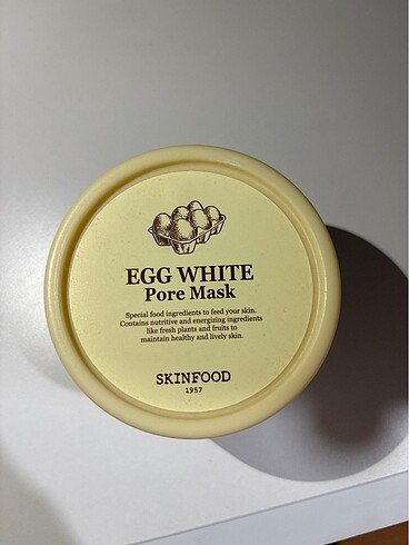 Diğer Skinfood eggwhite pore maske (yumurta akı gözenek maskesi 120ml)