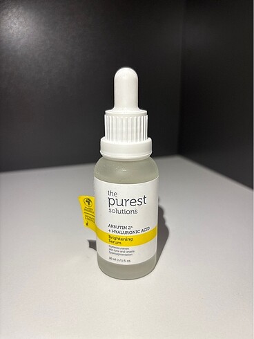 The purest solutions arbutin+hyaluronic acid serum