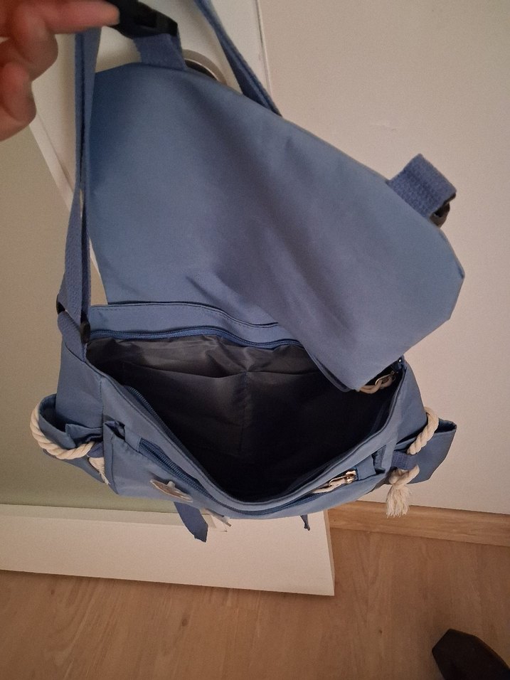 Mavi Kadın Omuz Çantası - Görsel 4