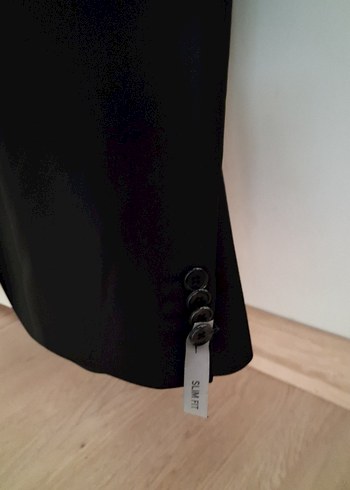 Damat DS Fermuarlı Siyah Erkek Takım Elbise - Görsel 3