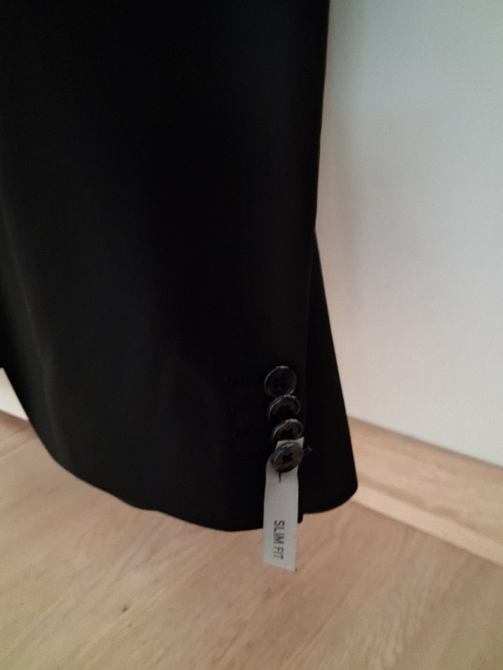 Damat DS Fermuarlı Siyah Erkek Takım Elbise - Görsel 3