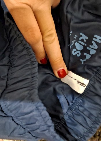 Erkek Mavi Rahat YAĞMUR Pantolonu - Görsel 3